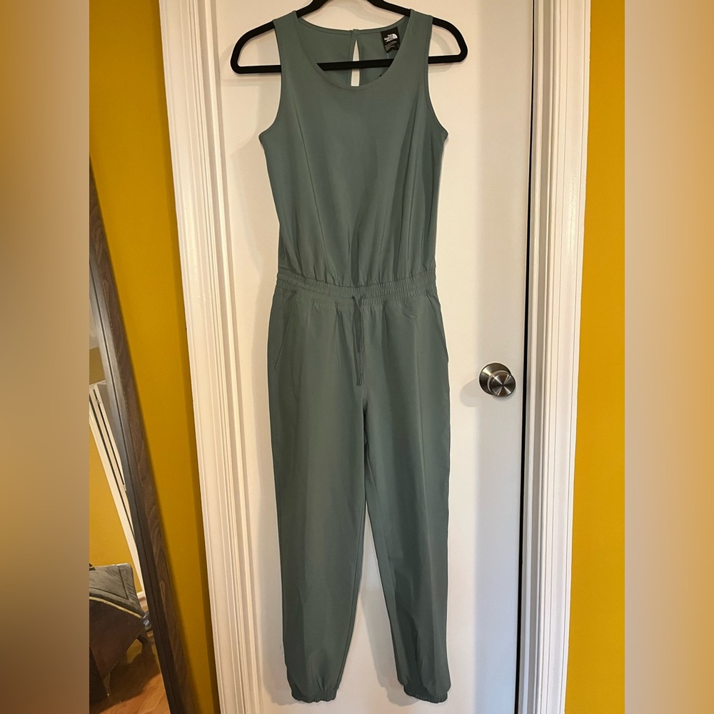 NWT North Face Never Stop Wearing Jumpsuit in Goblin Blue - XS